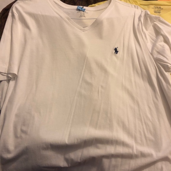 3 Authentic Polo V-neck T-Shirts for $25. - Picture 3 of 5